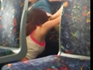 British lesbians on the bus licking pussy.mp4